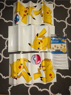 Pokémon wall decal